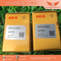 Vòng bi MF115ZZ AGA - Bạc đạn cầu rãnh sâu cỡ nhỏ mã MF115ZZ