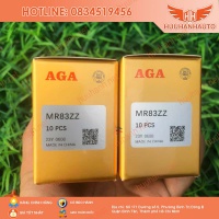 Vòng bi MR83ZZ AGA - Bạc đạn cầu rãnh sâu cỡ nhỏ mã MR83ZZ